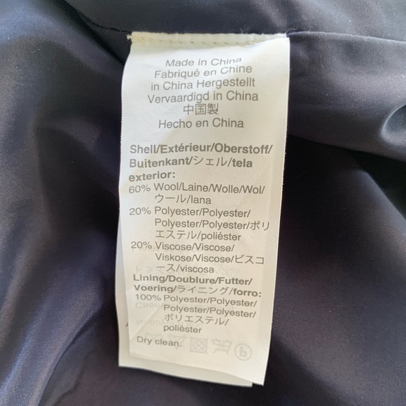 LIKE NEW J. Crew Wool Pleated Strait Leg Pants - Picture 4 of 5